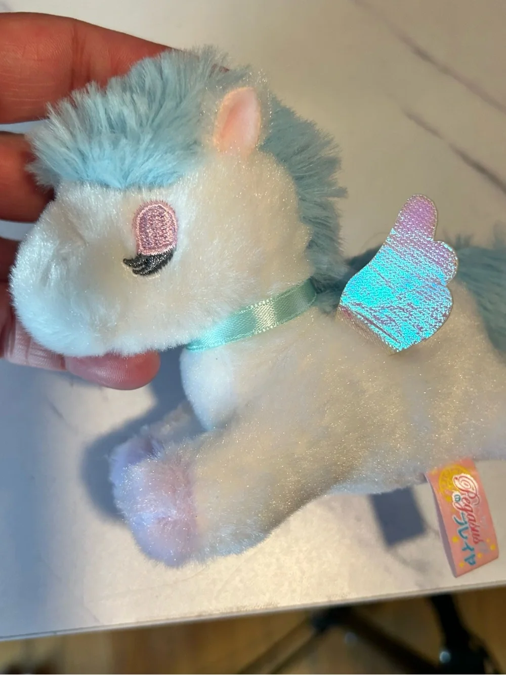 ⭐️ 5 for $25 ⭐️ amufun Plush Toy Pegasus Fantasy Pony keychain
